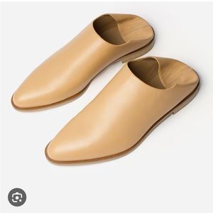 Everlane Babo Mules Size 9.5. Light Tan